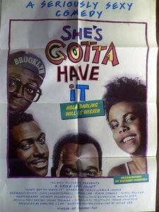 She's Gotta Have It - DeWanda Wise - Filmposter A1 84x60cm gefaltet - Picture 1 of 1