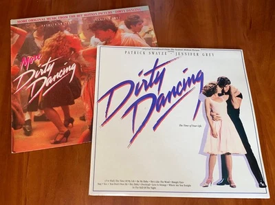 DIRTY DANCING & MORE DIRTY DANCING 2x OST LP VINYL ORIGINAL GREEK PRESSINGS 1988 - Image 1 of 4