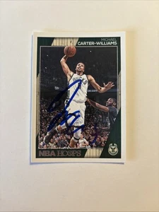 2016-17 Panini Hoops Michael Carter-Williams Autographed Card #166 Bucks CB2443 - Picture 1 of 2