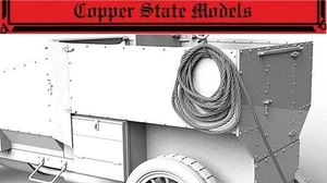 Modelos estatales de cobre 1:35 #A35-025 - Cuerdas de remolque para coche blindado francés, impresas en 3D - Imagen 1 de 4