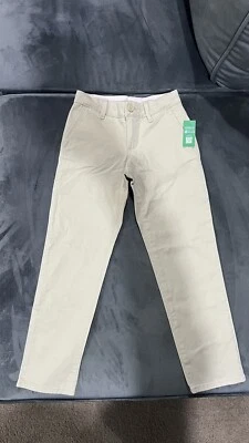 Pantalones Gap Kids Calce Ajustado Tostado Caqui - Niñas - Talla 6 Foto 1 de 3