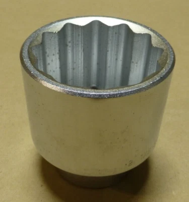 SK Hand Tools 47168 3/4" Dr. 2-1/8" 12pt SAE Standard Chrome Socket USA - Image 1 of 4