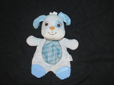 Garanimals Wal-Mart Blue Puppy Dog 10" Teether Feet Lovey Security Blanket Toy - Image 1 of 4