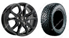 16" Black Opus 2 Alloy Wheels Fiat Ducato 5x118 + Comforser All Terrain Tyres