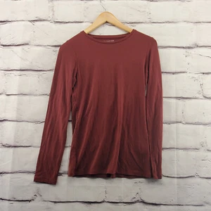 MAJESTIC FILATURES 2 T-Shirt Womens Medium Long Sleeve Pullover Athletic - Picture 1 of 8