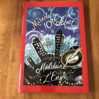 Miracle On 10th Street by Madeleine L'Engle Hardcover SIGNED LIKE NEW - Image 1 of 4