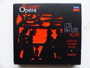 BOX CD Rouge Opéra DECCA MOZART Cosi fan tutte BOHM 455862 - Picture 1 of 2