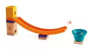 Hape Quadrilla Mega Skatepark Marble Run Attachment, 17 Pieces, Multicolor - Picture 1 of 2