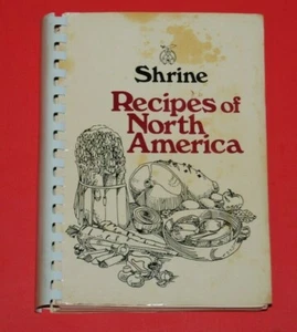 1974 Shrine Recipes of North America Jamil Shrine Temple Jokers Chapter Cookbook - Picture 1 of 5