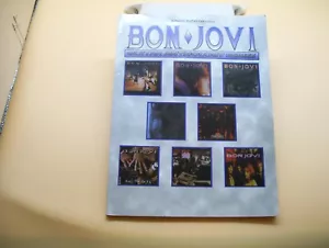 Bon Jovi Guitar Anthology Series Authentic Guitar Tab Edition PB Songbook Rock - Foto 1 di 8