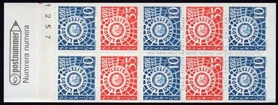 Sweden 1968 - The University of Lund - MNH Booklet - Image 1 of 2