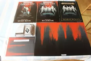 Games Workshop Warhammer Quest Cursed City NO MODELS Game RULES CARDS BOOKS - Picture 1 of 4