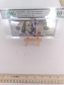 PMG Extremely Fine 40EPQ Fr. 2187-L* $100 2009A Federal Reserve Star Note - Picture 1 of 4