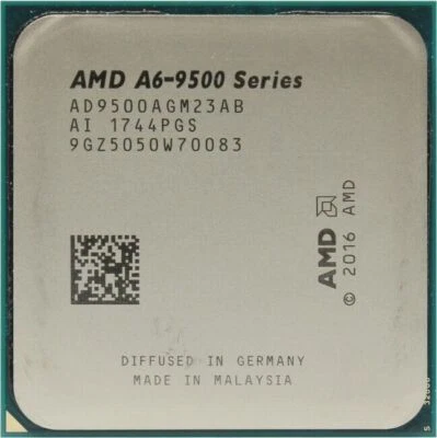 AMD A6-Series A6-9500 Dual-core 3.50 GHz 65W Socket AM4 CPU Processor 2 Threads - Image 1 of 4