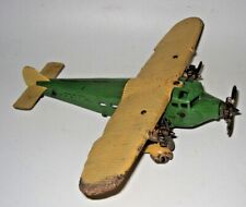 1930's Kilgore TAT Tri Prop Airplane Plane Cast Iron 11