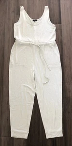 Seven 7 For All Mankind Tank Romper Taglia Media Grigio Morbido Stretch - Foto 1 di 14