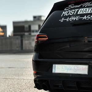 Heckscheiben Auto Aufkleber 60cm Limited Edition Tuning Sahnestück Most Hated - Picture 1 of 14
