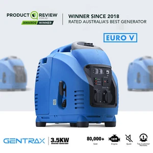3.5KW Portable Inverter Generator 3KW Rated Silent Camping Petrol for Camping RV - Picture 1 of 24