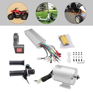 48V 2000W Electric Brushless Gearless Motor & Controller Kit For Go-kart Scooter - Bild 1 von 19