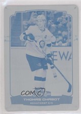2022-23 O-Pee-Chee Printing Plate Cyan 1/1 Thomas Chabot #174 g5i