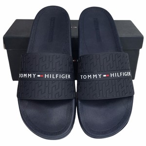 tommy hilfiger slides black