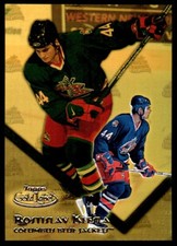 2000-01 Topps Gold Label RARE Rostislav Klesla Rookie /66 Columbus Blue Jackets
