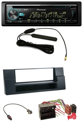 Pioneer CD MP3 AUX DAB USB Autoradio für BMW X5 E53 5er E39 Quadlock Ablagefach - Bild 1 von 4