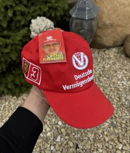FERRARI Formula 1 Racing Team Michael Schumacher New Mens Adult Cap Hat - Picture 1 of 12