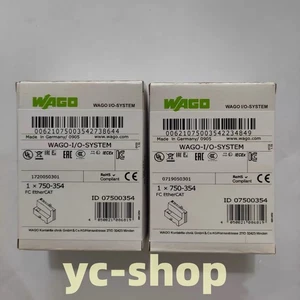 Nuevo módulo controlador WAGO 750-354 1 PIEZA envío rápido a través de FedEx o DHL*c - Imagen 1 de 3