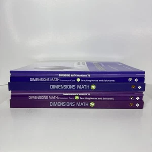 Singapore Math - Entire Set For dimensions 7a And 7b - Complete -Excellent Clean - Picture 1 of 23