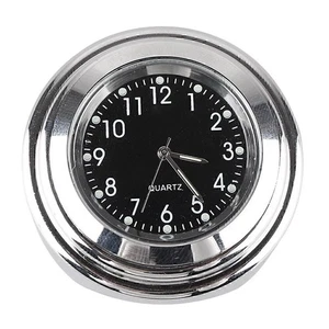 7/8" 1" Motorcycle Waterproof Handlebar Mount Clock Watch Universal Aluminum - Picture 1 of 5
