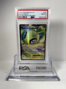 Pokemon TCG - Celebi EX Boundaries Crossed Full Art #141/149 PSA 8 Near Mint - Picture 1 of 8