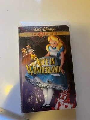 Disney VHS Tape - Alice In Wonderland Gold Collection SEALED - Image 1 of 4