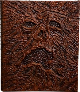 Evil Dead 2 Necronomicon 1:1 Scale Life-Size Prop Replica with Printed Pages OE - Foto 1 di 5