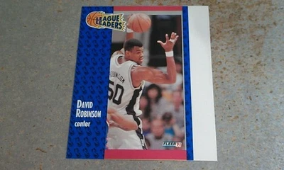 David Robinson SA Spurs 1991 Fleer ПРОМО ОБРАЗЕЦ ДОКАЗАТЕЛЬСТВО РЕДКАЯ ODDBALL WOW - Изображение 1 из 2