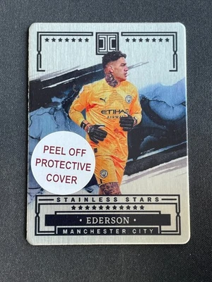 Ederson 2022-23 Panini Impeccable Premier League Stainless Stars 19/71 #35 - Image 1 of 2