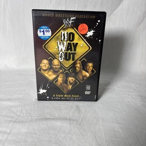 WWF - No Way Out 2002 (DVD, 2002) Stone Cold Undertaker Triple H The Rock - Picture 1 of 3