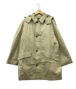 Burberry London Mens Beige Wool Overcoat L 90cm Sleeve, Good Condition - Picture 1 of 6