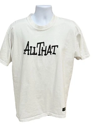 Camiseta Gráfica De Colección Mad Game All That Baloncesto L Hecha en EE. UU. Blanca Foto 1 de 4