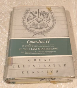 Comedies II by William Shakespeare 1967 Great Illustrated Classics, Hardcover/DJ - Picture 1 of 24
