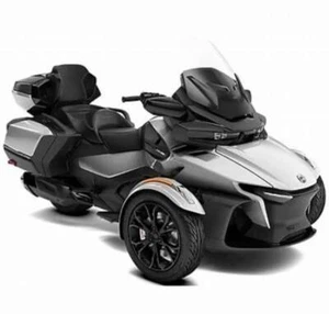 2025 Can-Am Spyder RT Limited 1330cc 6 speed semiauto trike Hyper Silver - Picture 1 of 1