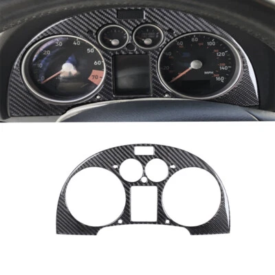 For Audi TT 8N 2001-2006 Carbon Fiber Interior Instrument Cluster Panel Cover  - Image 1 of 4