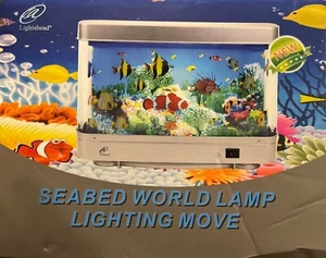 Meeresboden Welt Lampe Beleuchtung bewegen bewegliche Fische Aquarium Bewegung Licht. OPEN BOX - Bild 1 von 4