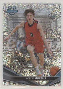 2022-23 Bowman University Best Speckle Refractor Matas Buzelis #69