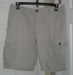 Dockers Cargo Shorts, Men's 36", Relaxed Fit, Tan, 100% Cotton, Good Condition - Picture 1 of 6
