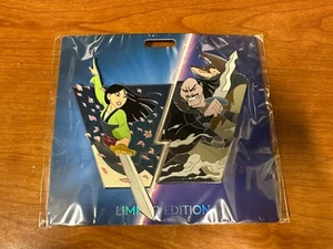 Disney WDI MOG D23 Expo 2024 Heroes vs Villains Mulan and Shan Yu LE 400 Pin Set - Picture 1 of 1