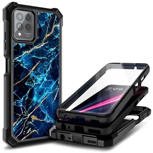 For T-Mobile REVVL 6 Pro 5G / REVVL 6X Pro 5G Built-In Screen Protector Case - Picture 1 of 54