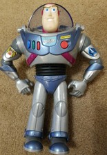 12 Inch DISNEY•PIXAR Blue-Gray BUZZ LIGHTYEAR Talking Action Figure TOY STORY 