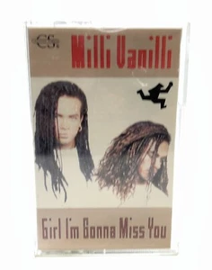 Vintage Milli Vanilli Girl I'm Gonna Miss You Cassette Single 1989 Arista Record - Picture 1 of 4