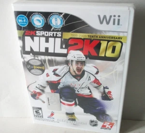 NHL 2K10 Nintendo Wii Mostly Sealed Game Ice Hockey Sports Sport Sim 2K Games - Picture 1 of 10